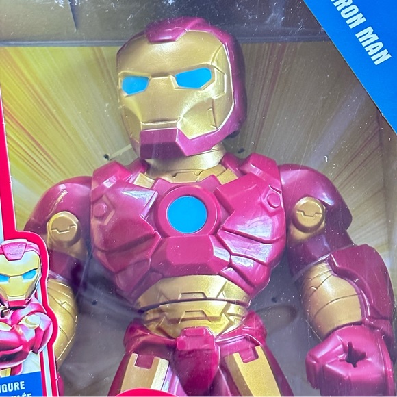 Hasbro Heroes Marvel Super Hero Adventures Mega Mighties Iron Man NEW - Picture 5 of 6
